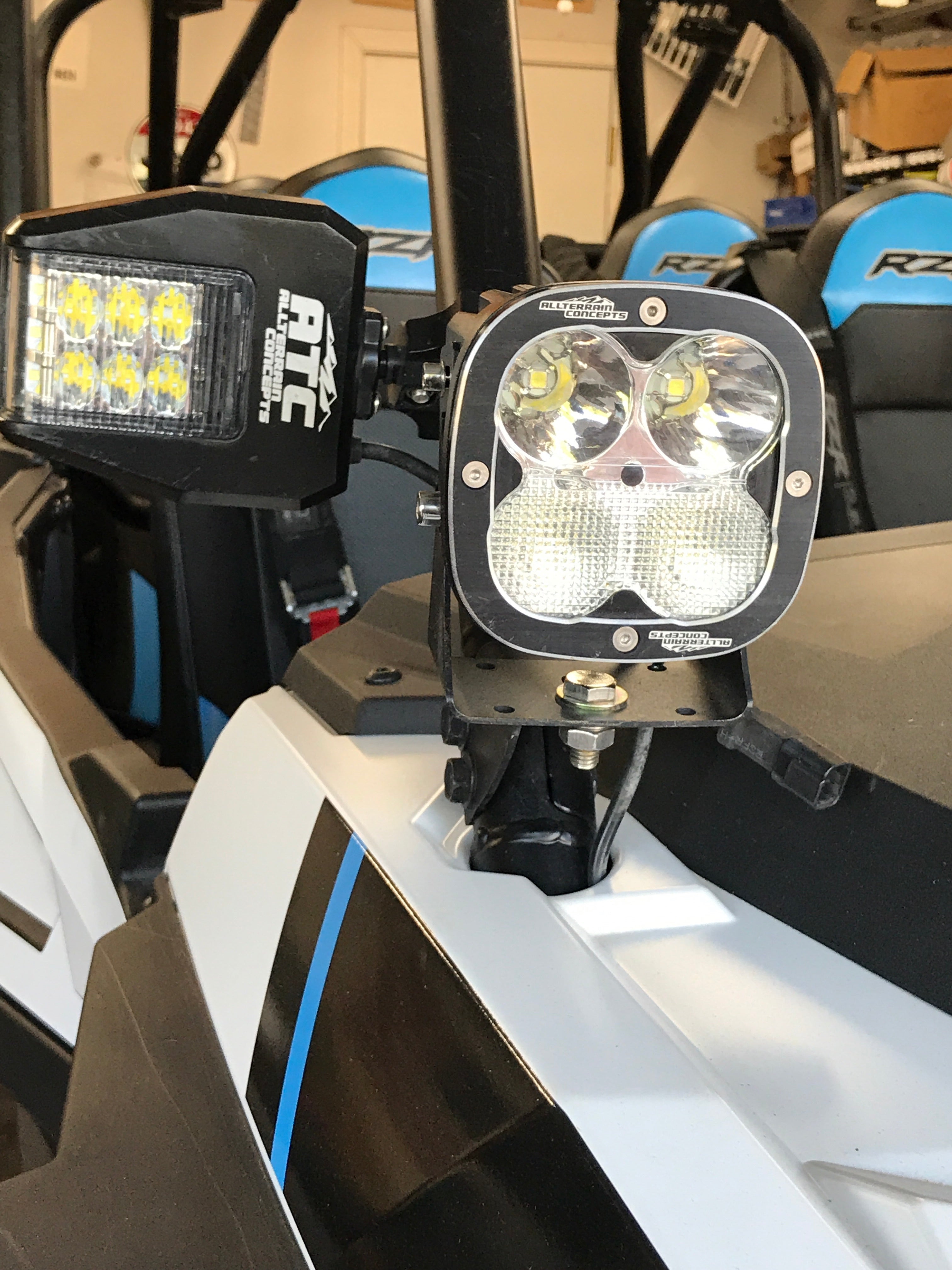 Polaris RZR XP A Pillar bracket