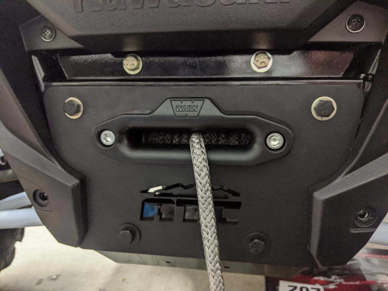 KRX Winch Plate