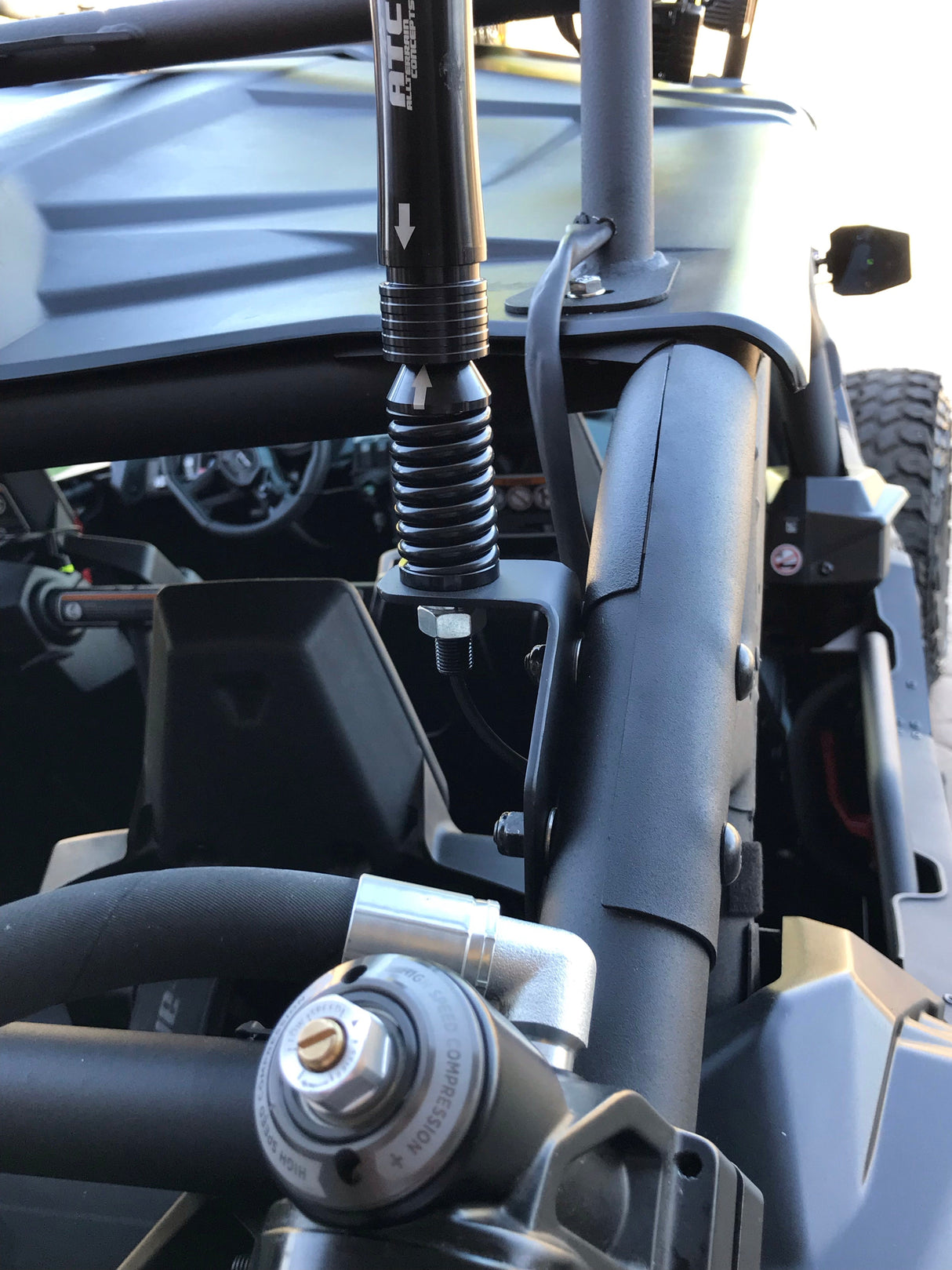 Can-Am Whip Mount & Antenna Mount