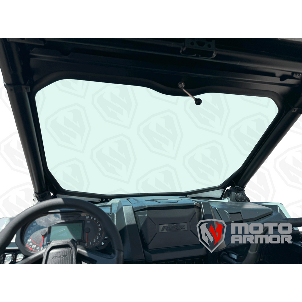 Polaris RZR Pro / Turbo R Max Visibility Full Glass Windshield | Moto Armor