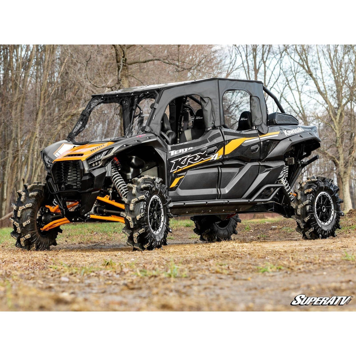 Kawasaki KRX 4 Heavy Duty Nerf Bars | SuperATV