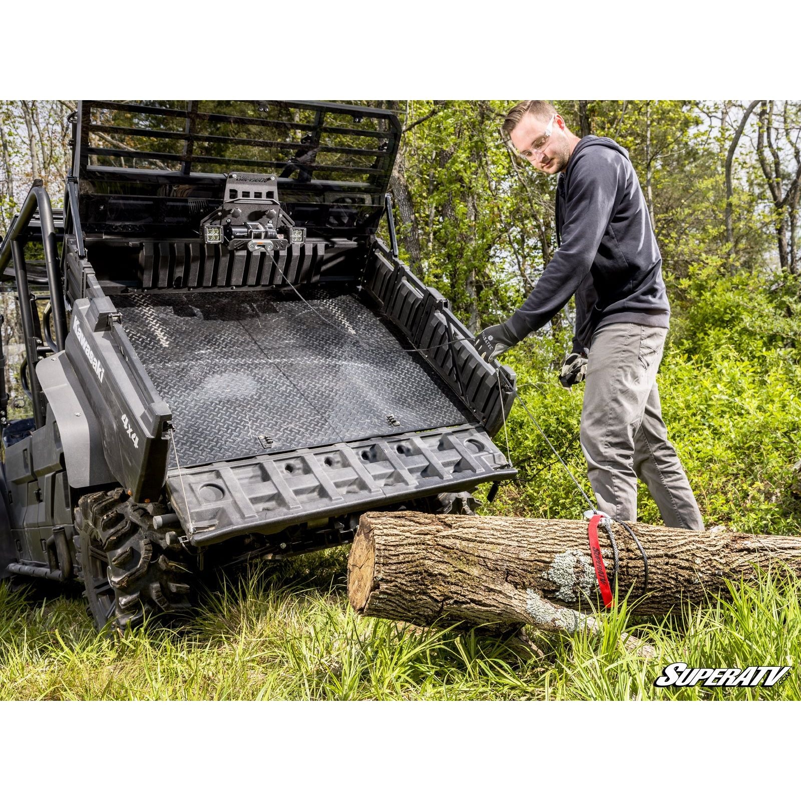 Kawasaki Mule Pro Bed Winch | SuperATV