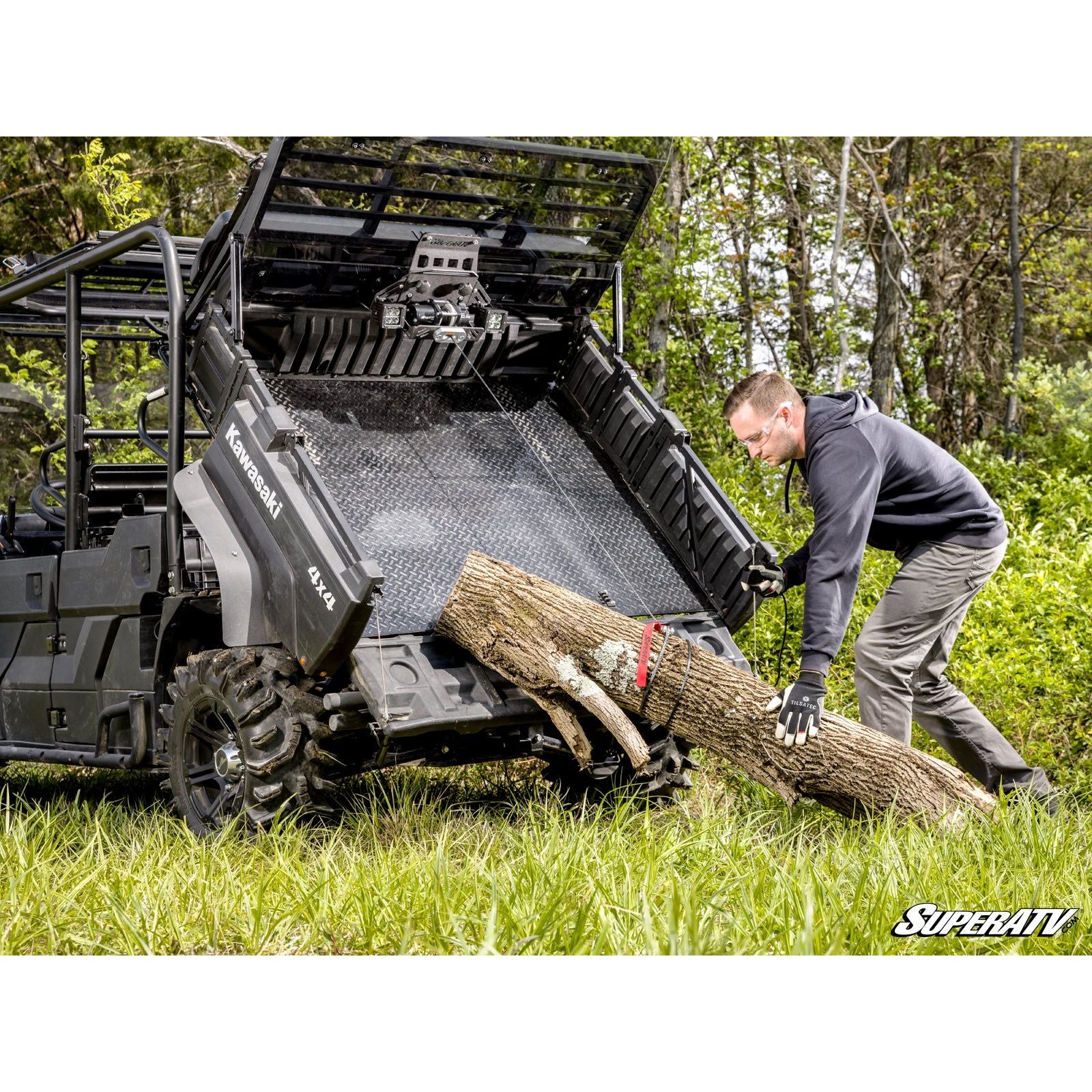 Kawasaki Mule Pro Bed Winch | SuperATV