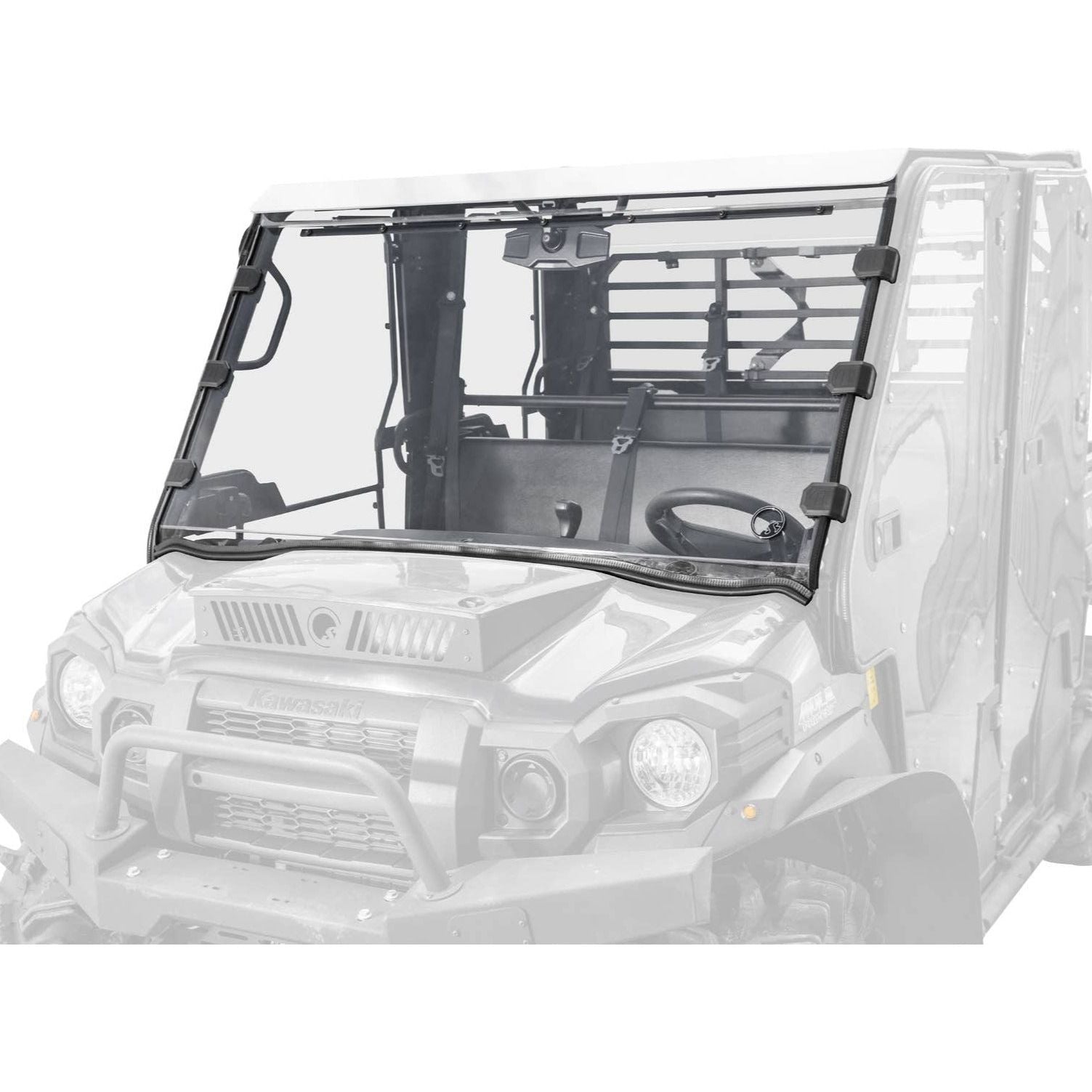 Kawasaki Mule Pro Scratch Resistant Full Windshield | SuperATV