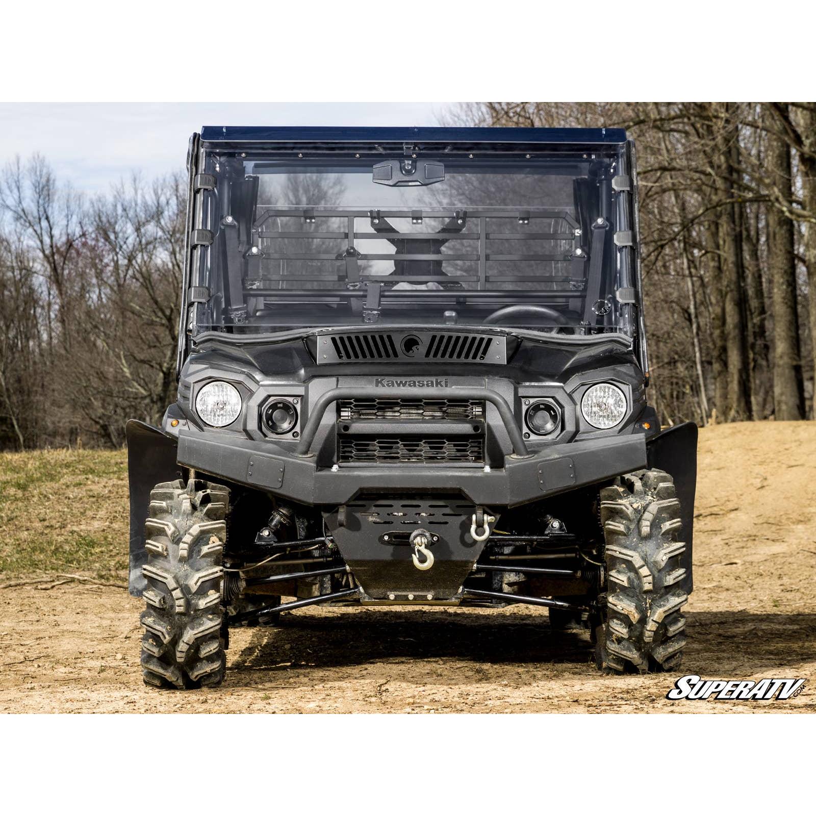 Kawasaki Mule Pro Scratch Resistant Full Windshield | SuperATV