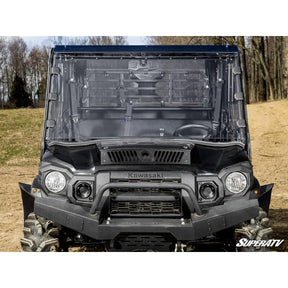 Kawasaki Mule Pro Scratch Resistant Full Windshield | SuperATV