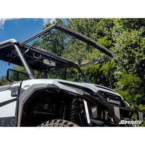 Kawasaki Ridge Scratch-Resistant Flip Windshield | SuperATV