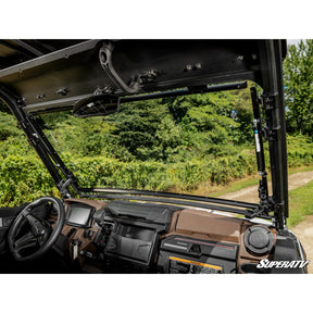 Kawasaki Ridge Scratch-Resistant Flip Windshield | SuperATV