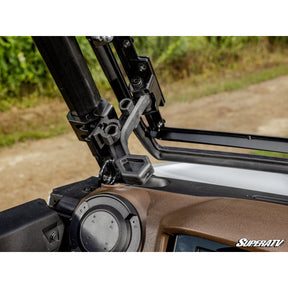 Kawasaki Ridge Scratch-Resistant Flip Windshield | SuperATV