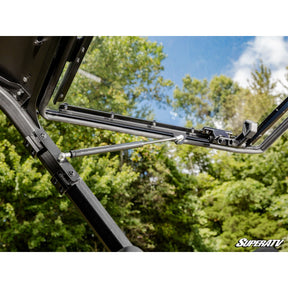 Kawasaki Ridge Scratch-Resistant Flip Windshield | SuperATV