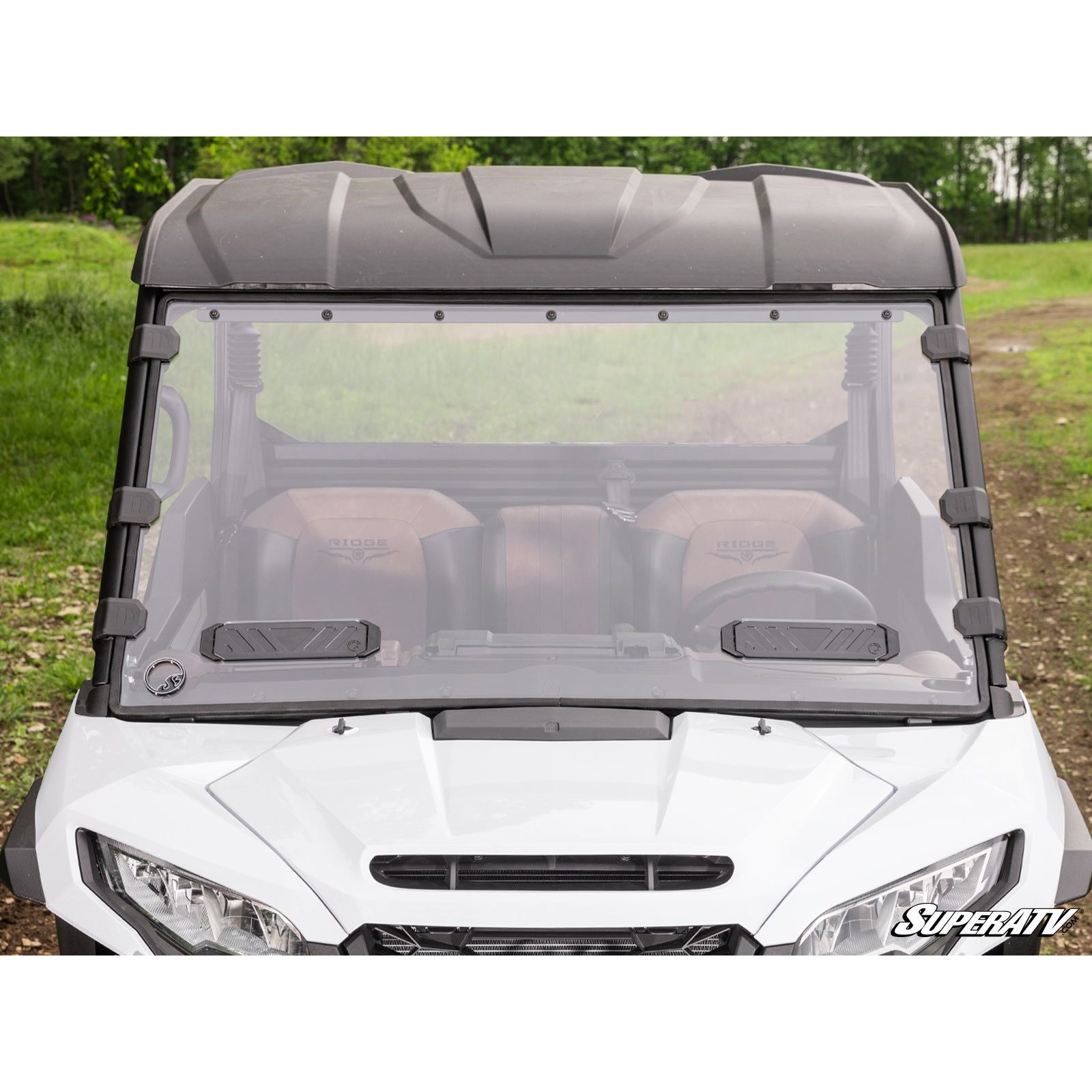 Kawasaki Ridge Scratch Resistant Vented Full Windshield | SuperATV