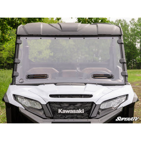 Kawasaki Ridge Scratch Resistant Vented Full Windshield | SuperATV