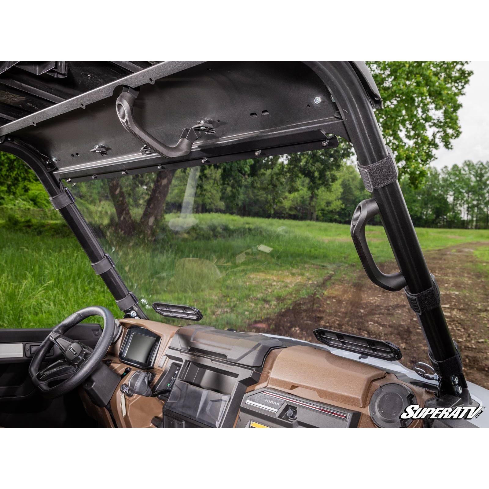 Kawasaki Ridge Scratch Resistant Vented Full Windshield | SuperATV