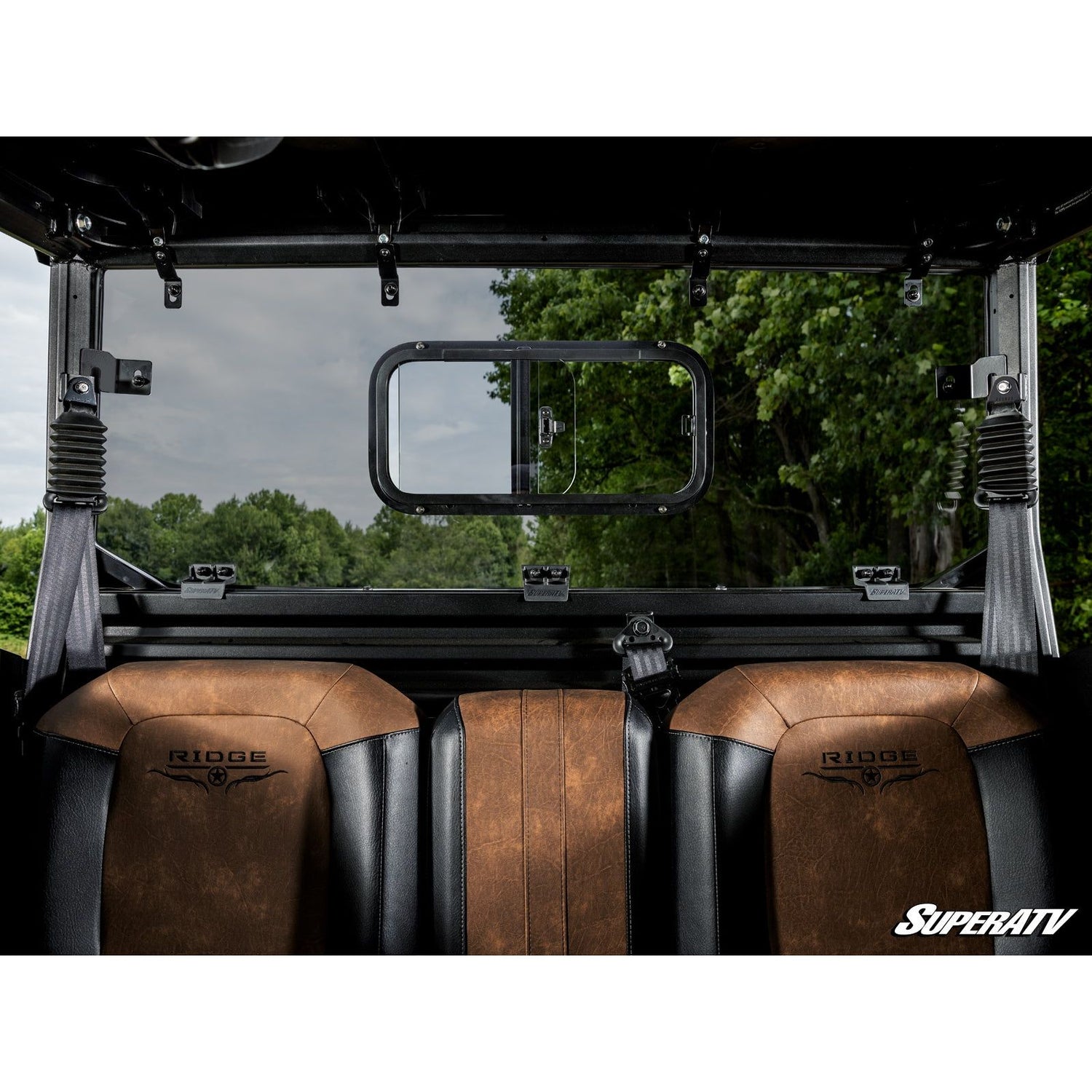 Kawasaki Ridge Sliding Rear Windshield | SuperATV