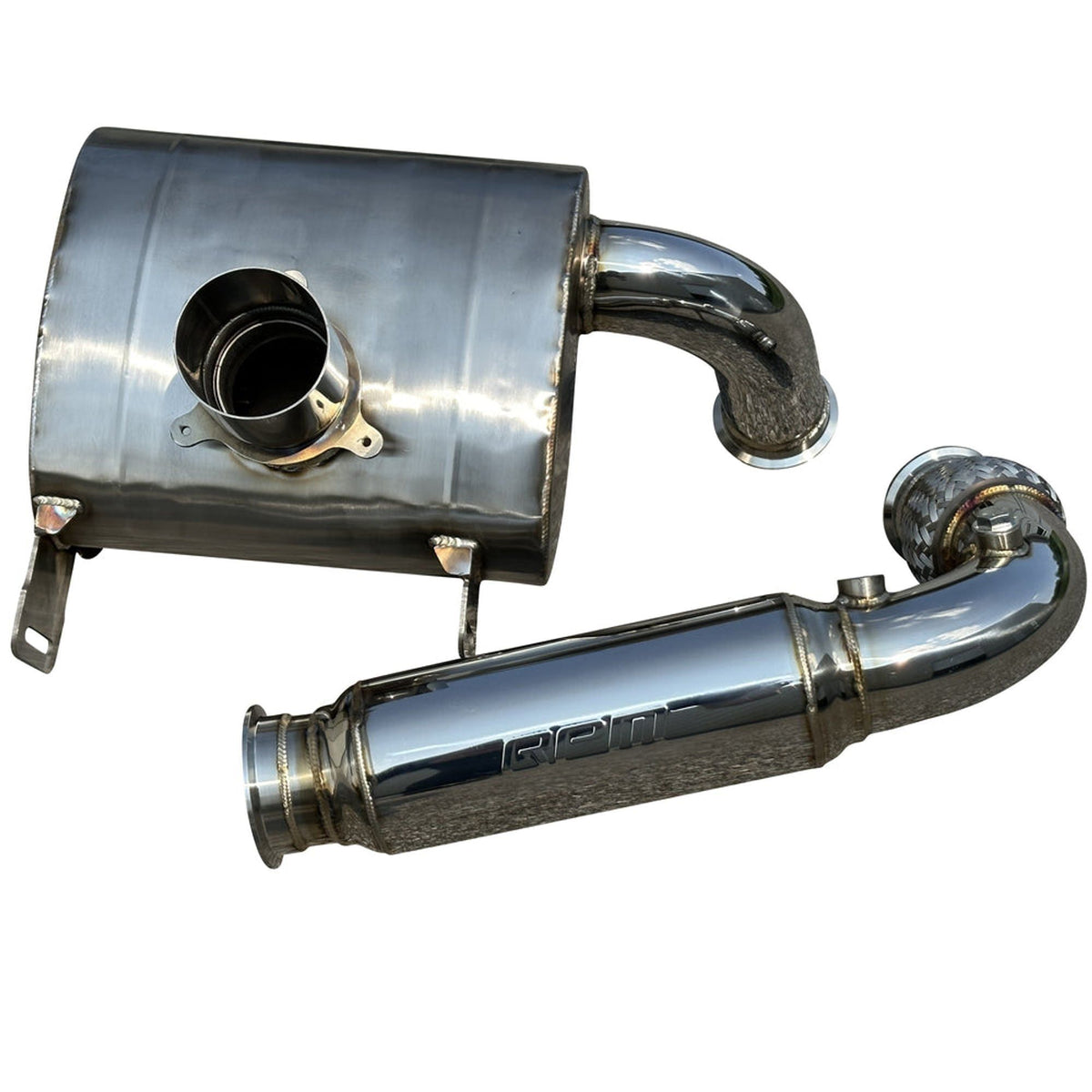 Can Am X3 Full 3" Chambered Q-Series Turbo Back Exhaust | RPM Powersports