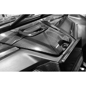 Can Am Maverick R Carbon Fiber Mid Compartment Hatch | FourWerx