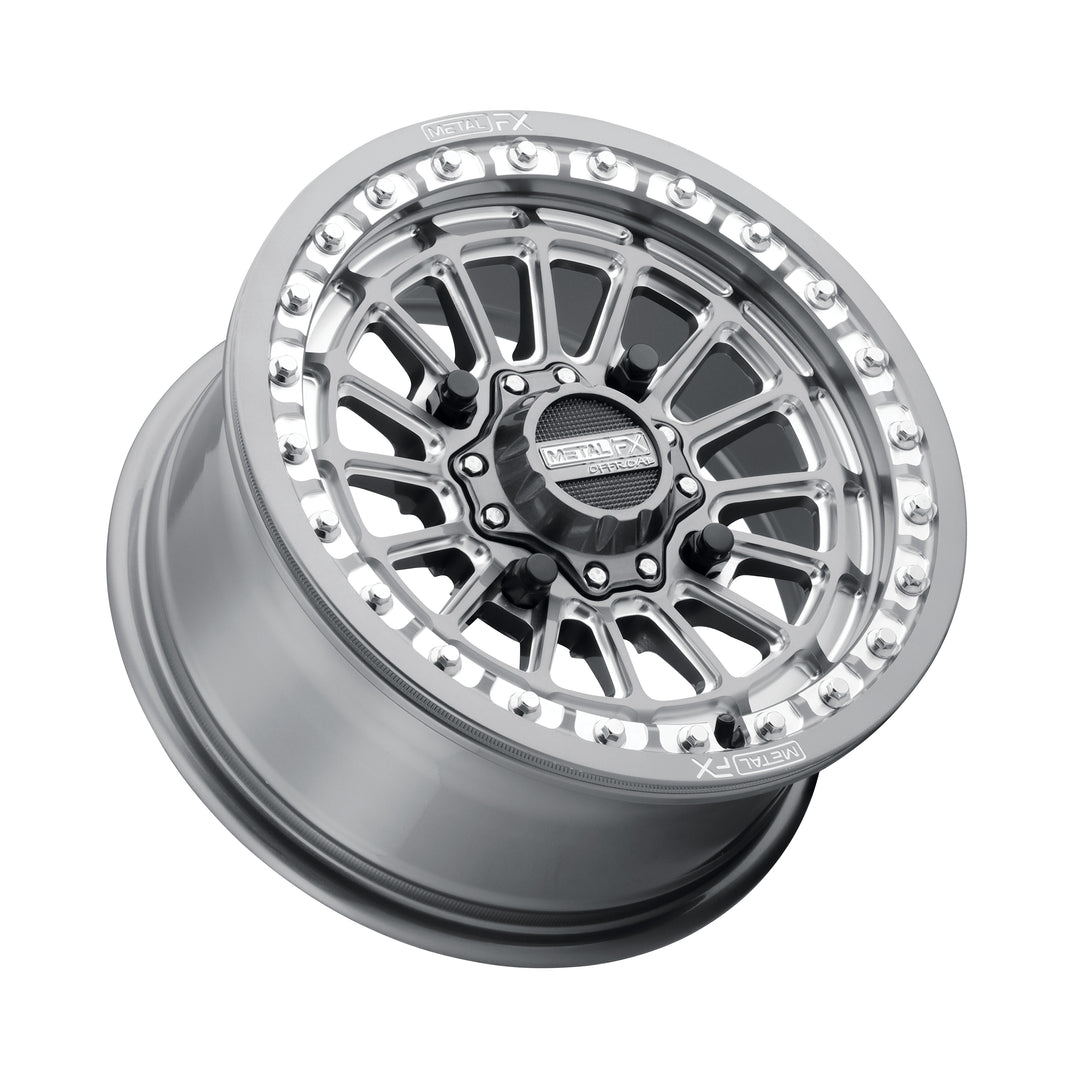 Delta Beadlock Wheel (Gunmetal Contrast Cut) | Metal FX Offroad