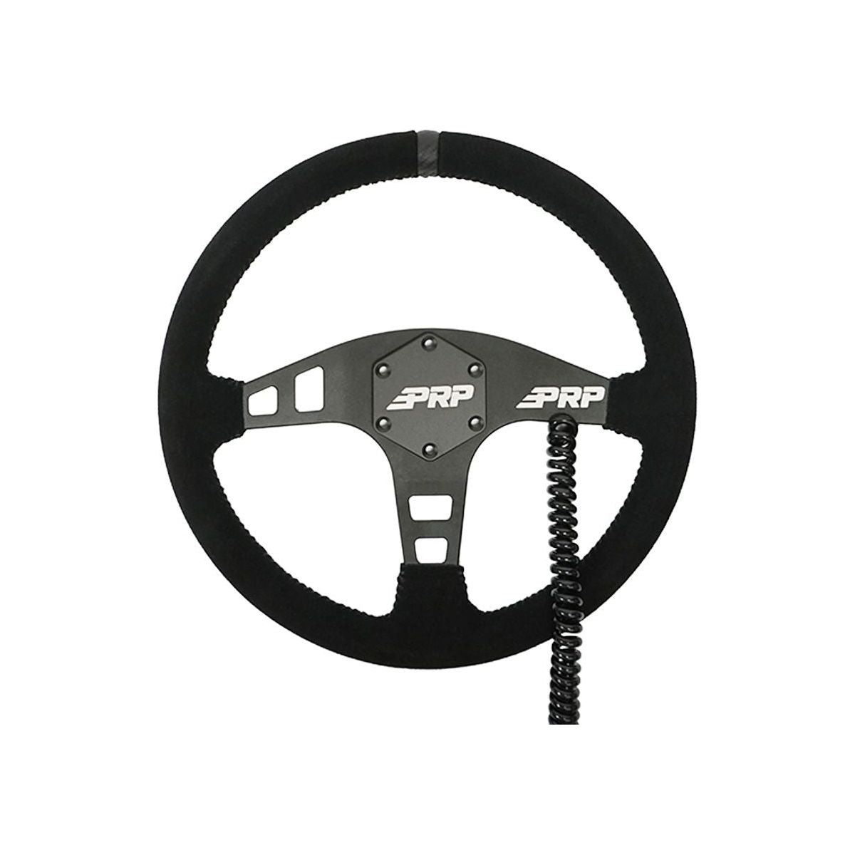 Heated Flat Steering Wheel (Suede)