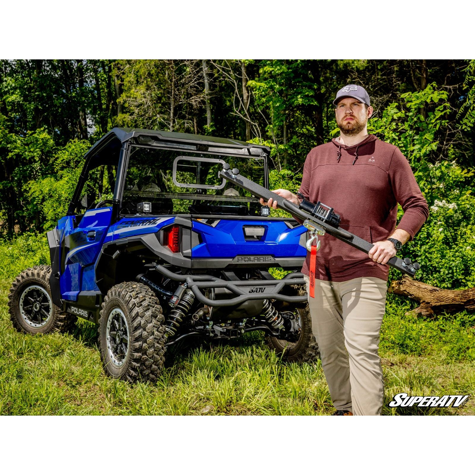 Polaris General XP 1000 Bed Winch | SuperATV