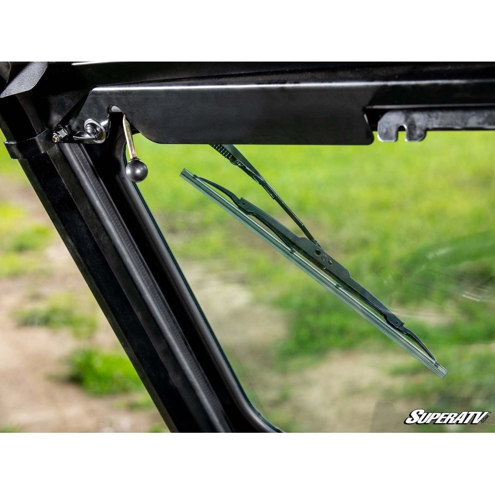 Polaris Ranger XP 1000 Flip Down Glass Windshield | SuperATV