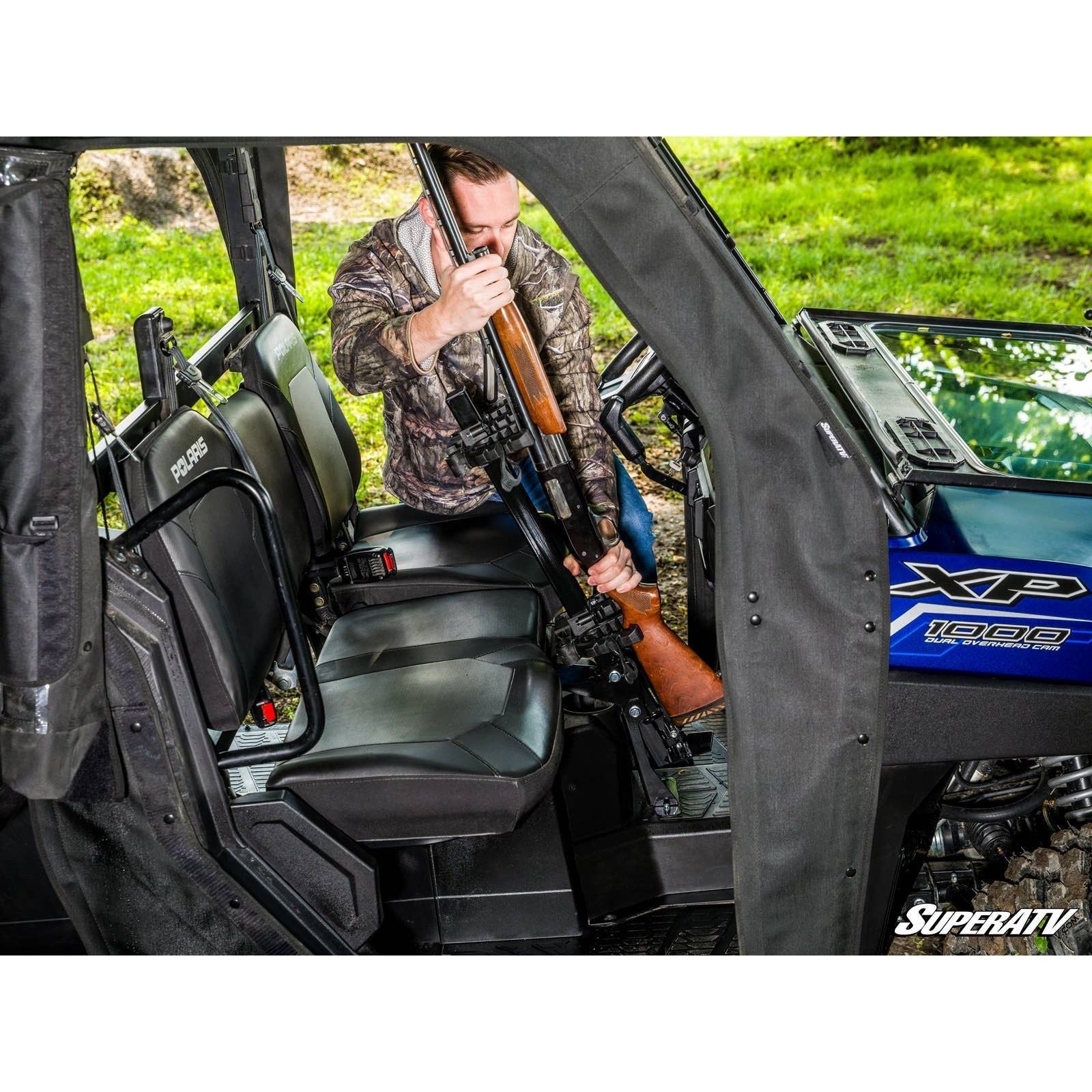 Polaris Ranger XP 1000 Floor Mounted Gun Holder | SuperATV