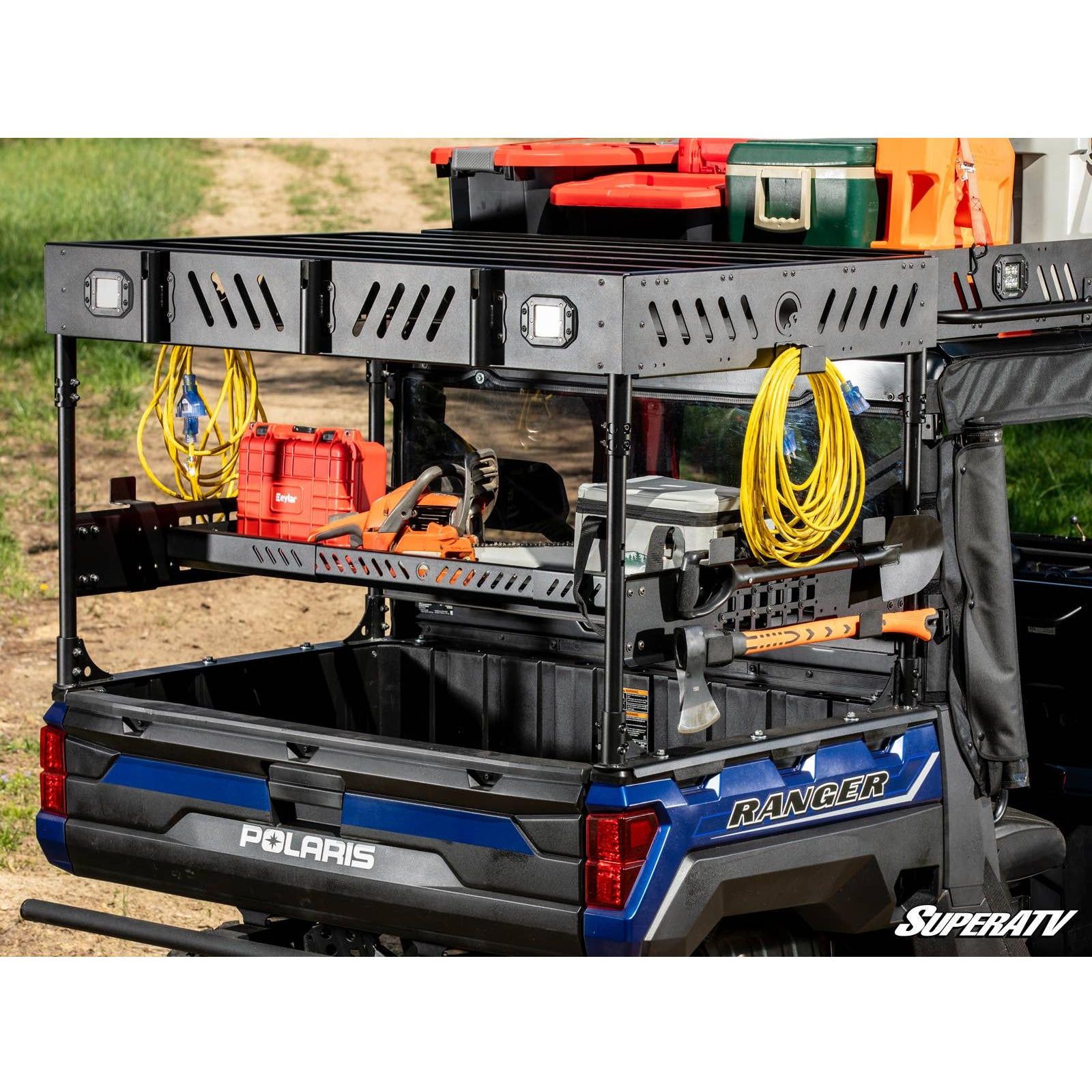 Raised atv truck online bed rack