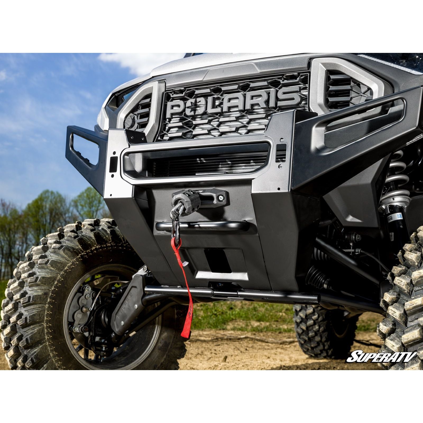 Polaris Ranger XD 1500 Winch Mounting Plate | SuperATV