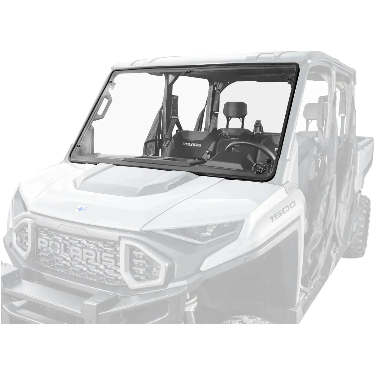 Polaris Ranger XD 1500 Scratch Resistant Full Windshield | SuperATV