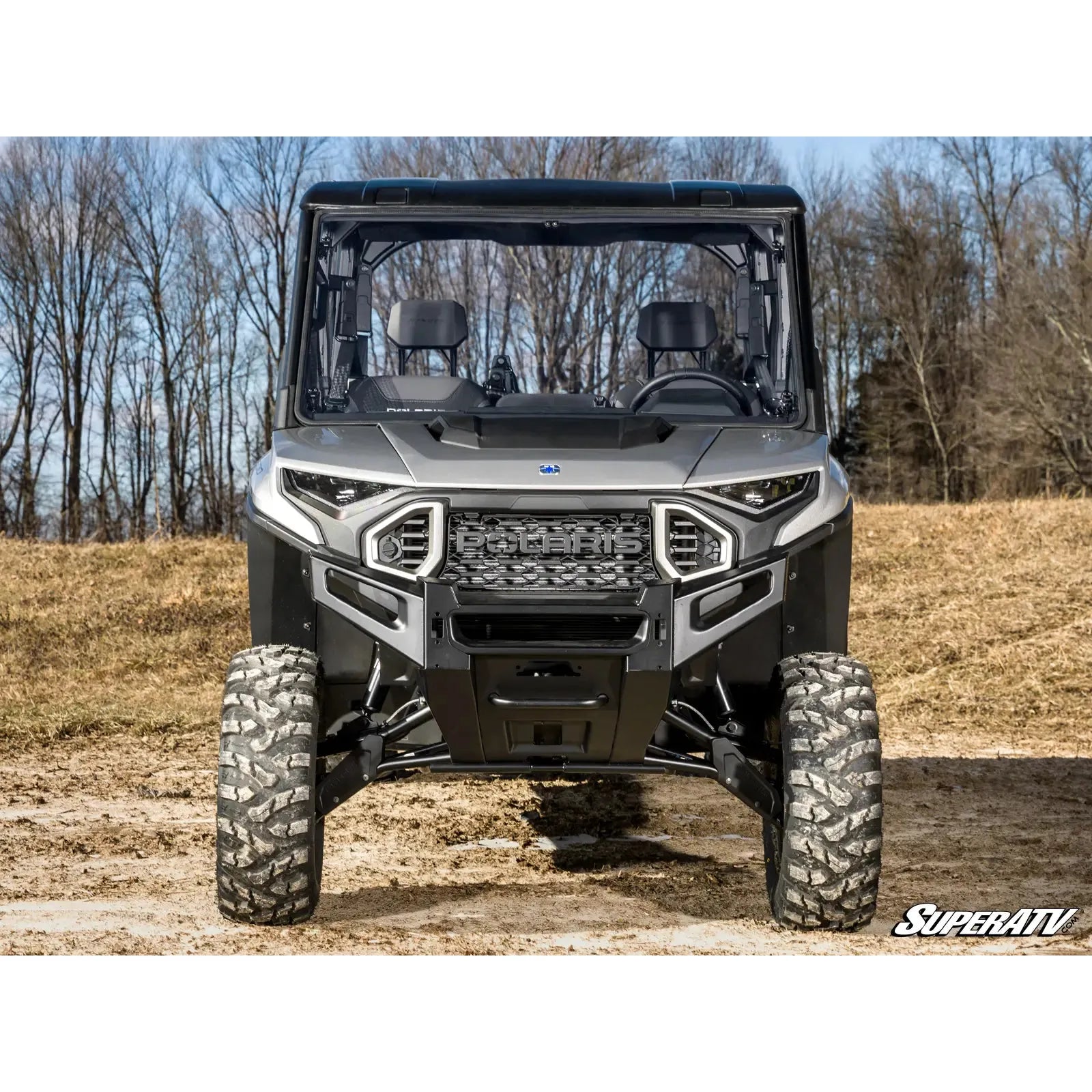 Polaris Ranger XD 1500 Scratch Resistant Full Windshield | SuperATV