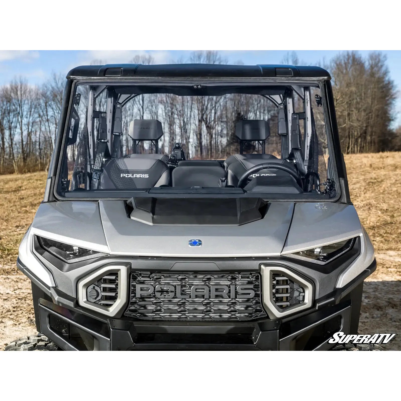 Polaris Ranger XD 1500 Scratch Resistant Full Windshield | SuperATV