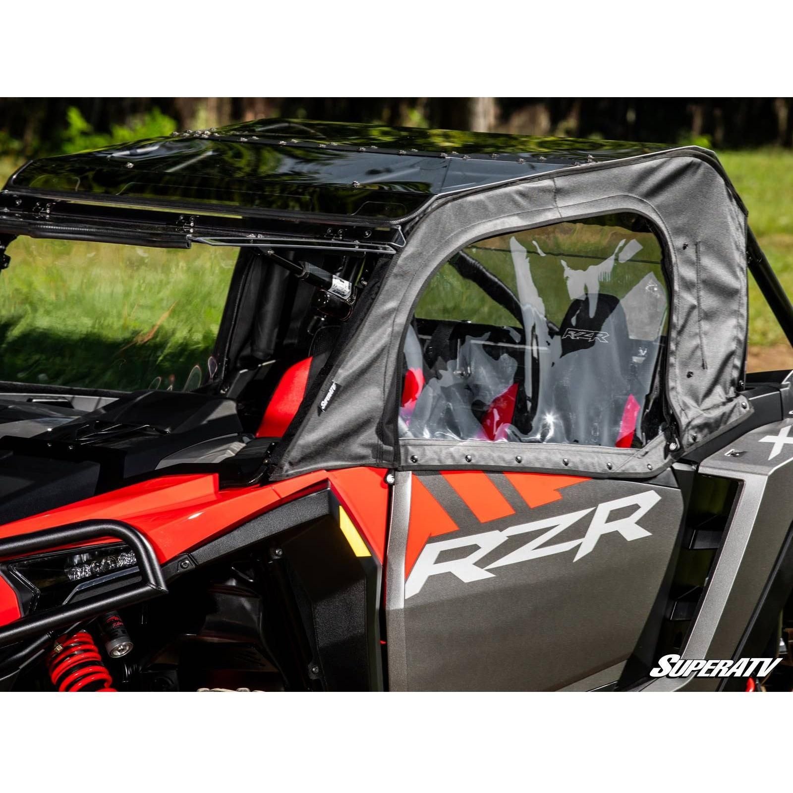 Polaris RZR XP Primal Soft Cab Enclosure Upper Doors | SuperATV