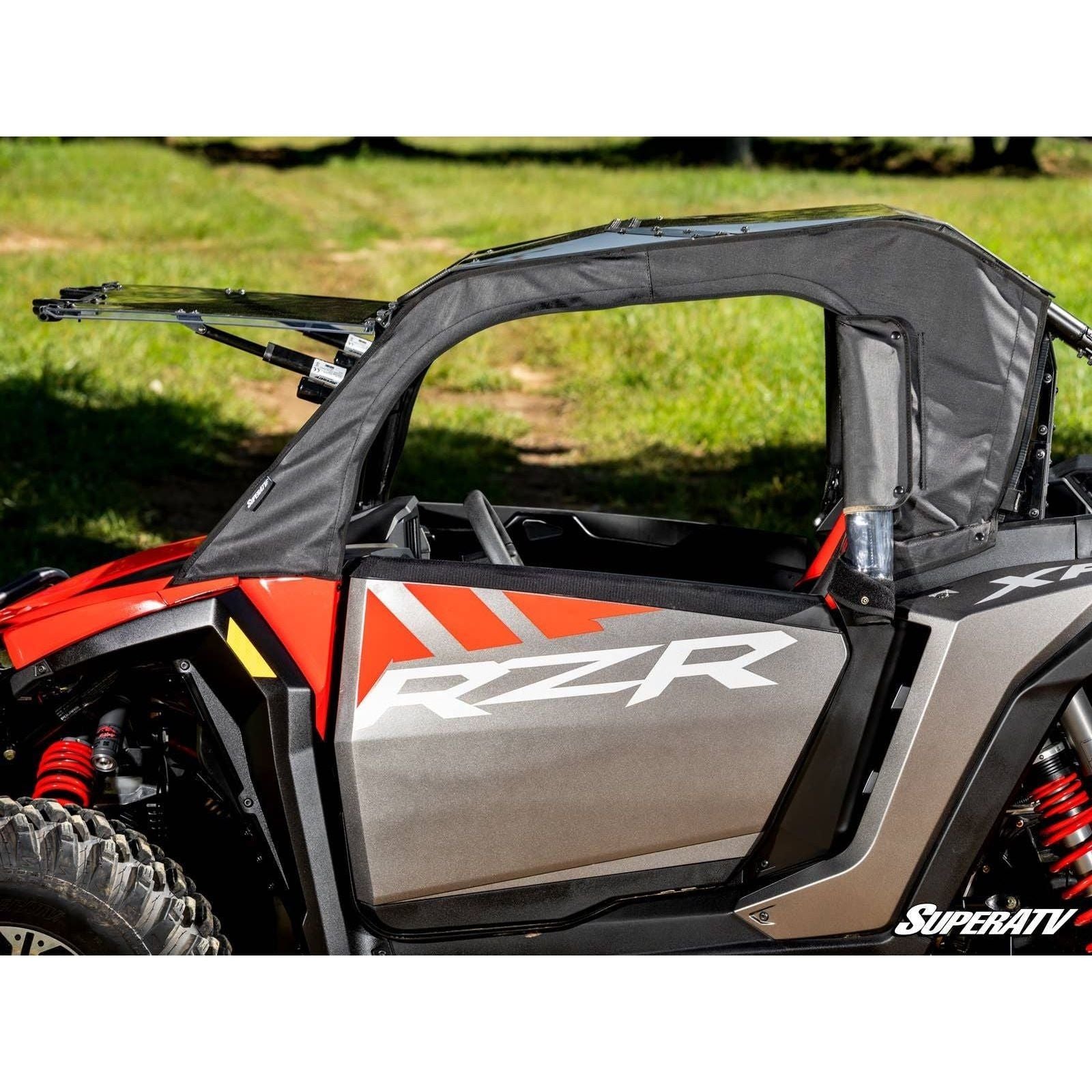 Polaris RZR XP Primal Soft Cab Enclosure Upper Doors | SuperATV