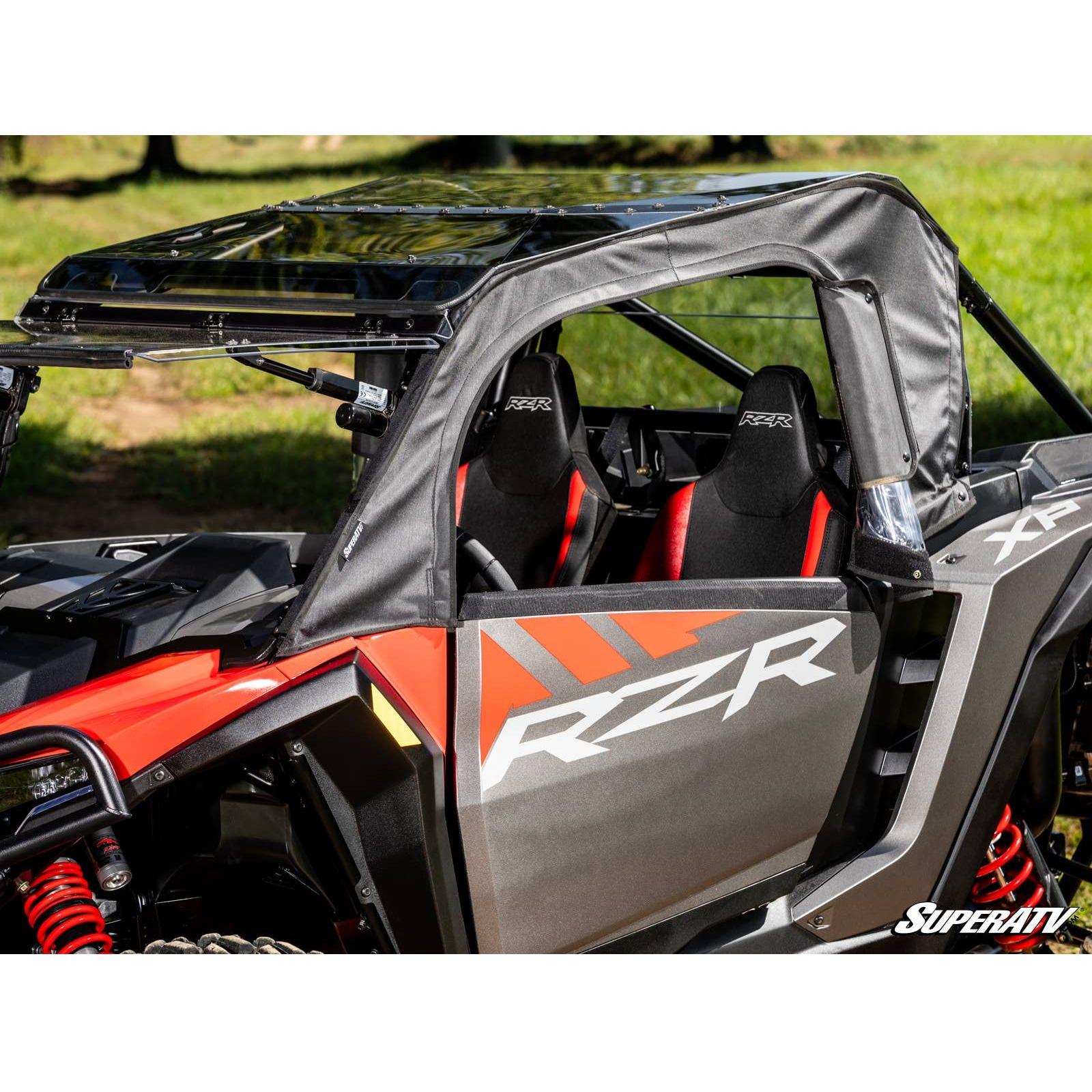 Polaris RZR XP Primal Soft Cab Enclosure Upper Doors | SuperATV