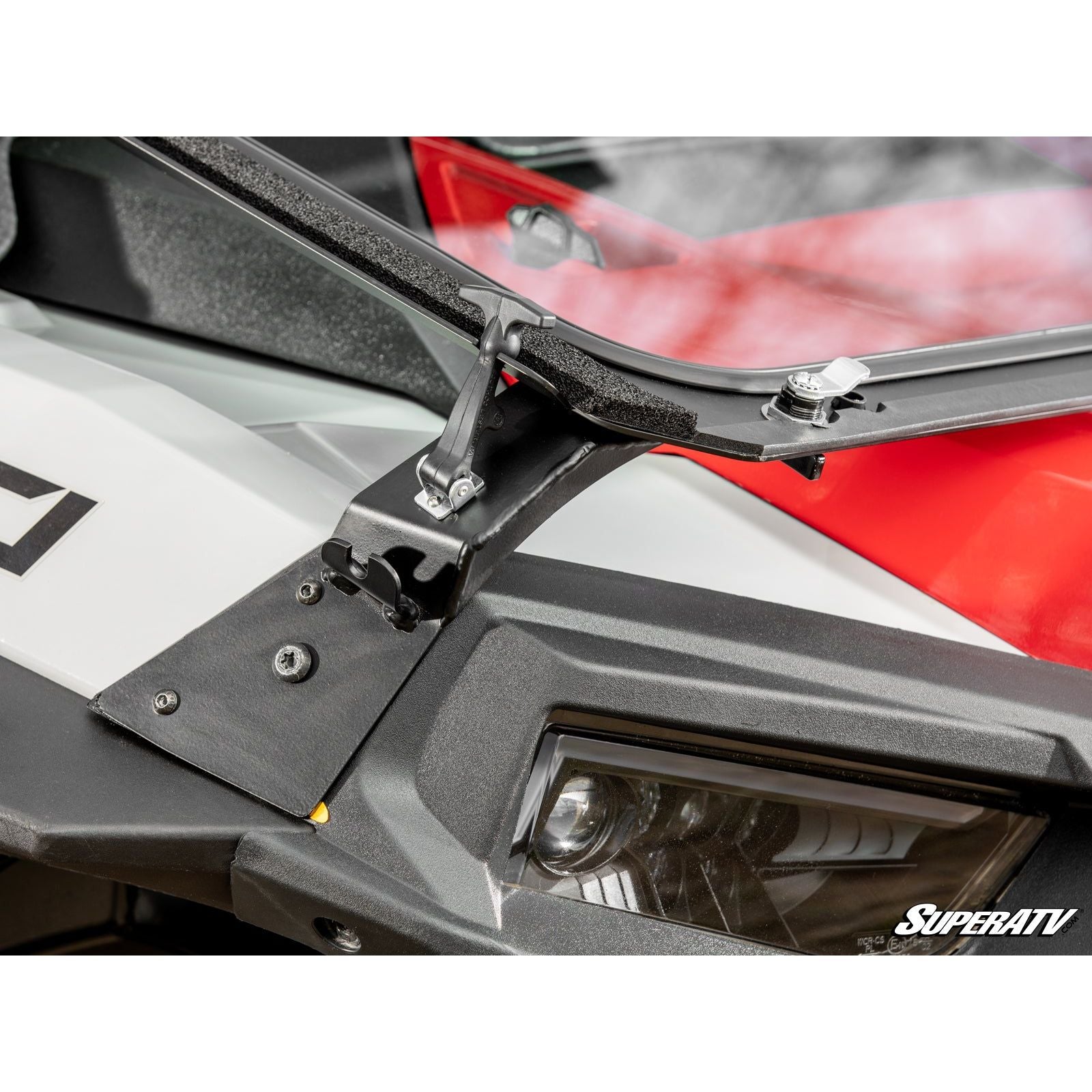 Polaris RZR XP 1000 Flip Down Glass Windshield | SuperATV