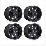 Polaris RZR Pro R / Turbo R Baja Wheel Set (Satin Black)