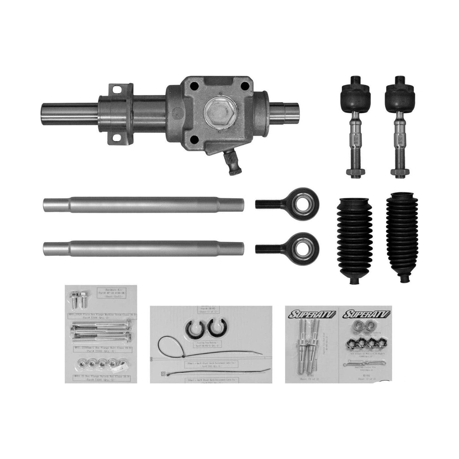 Polaris RZR Trail S 1000 RackBoss 2.0 Steering Rack & Pinion | SuperATV