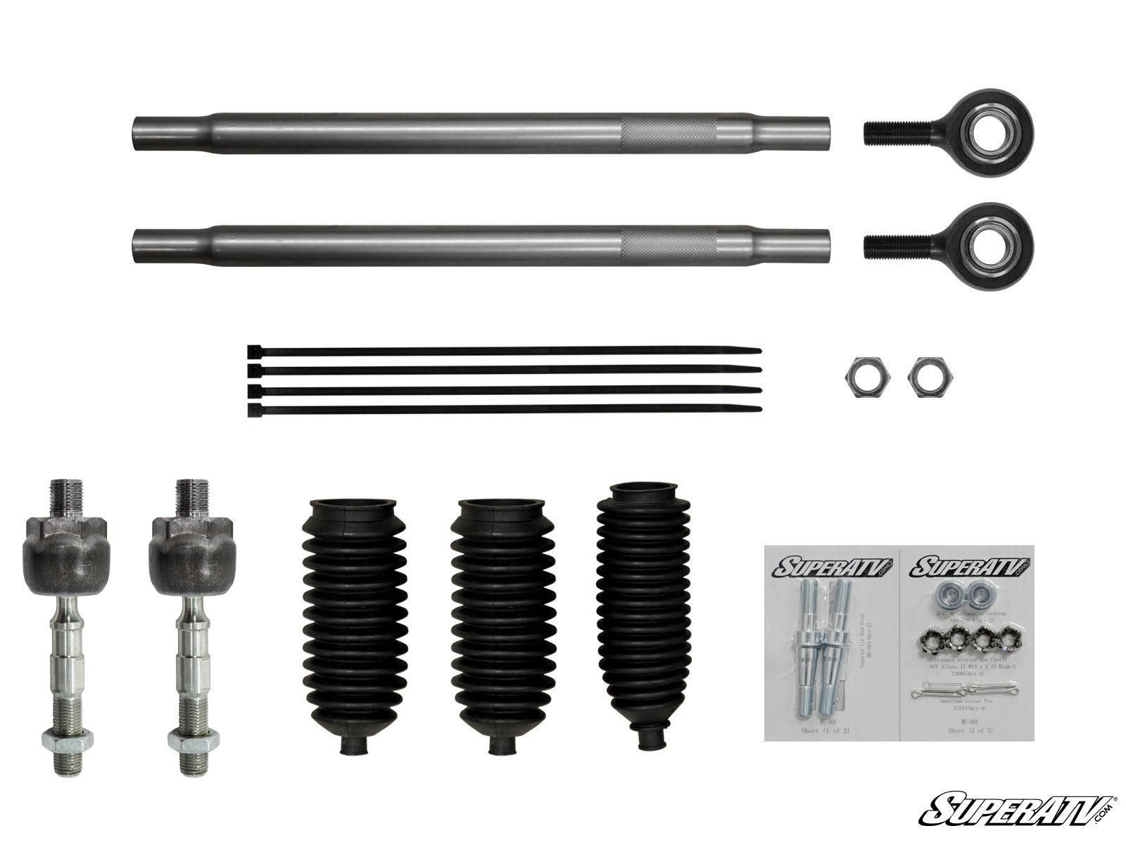 Polaris RZR Turbo S Heavy Duty Tie Rod Kit (GARAGE SALE)