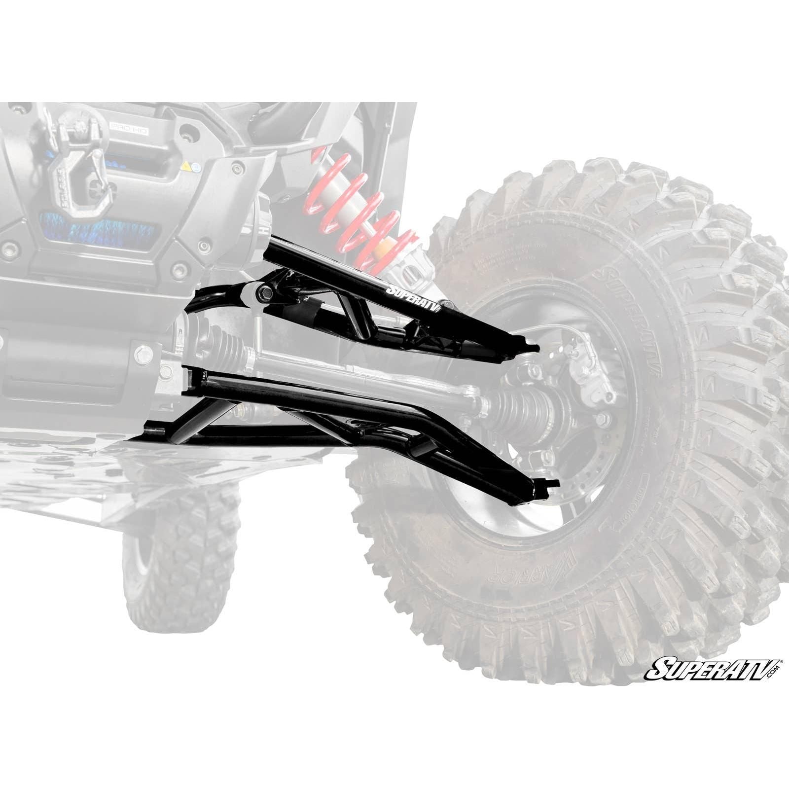 Polaris RZR XP High Clearance A-Arms (Black) | SuperATV