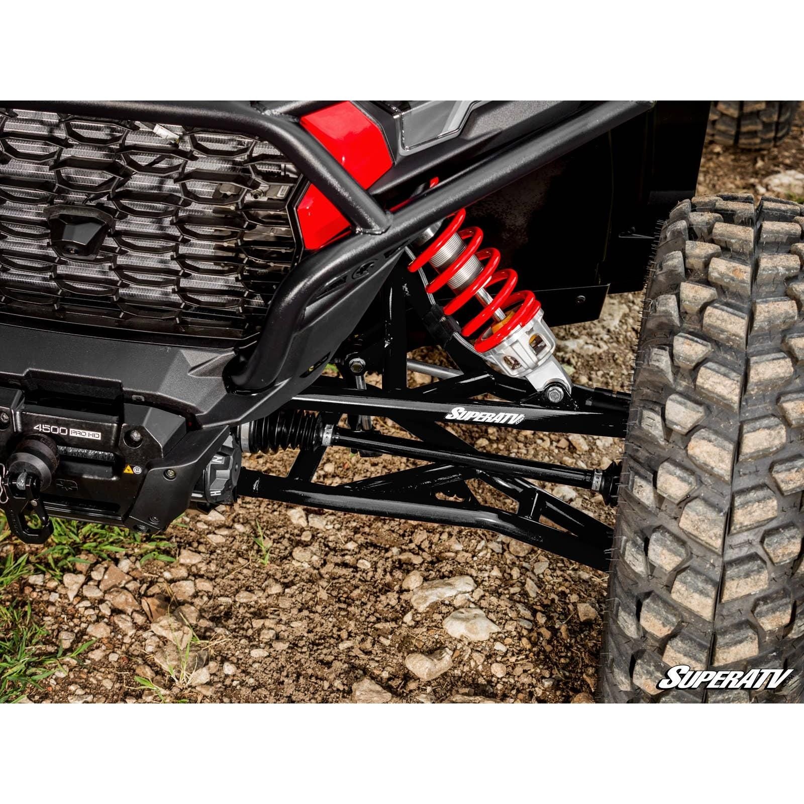 Polaris RZR XP High Clearance A-Arms (Black) | SuperATV