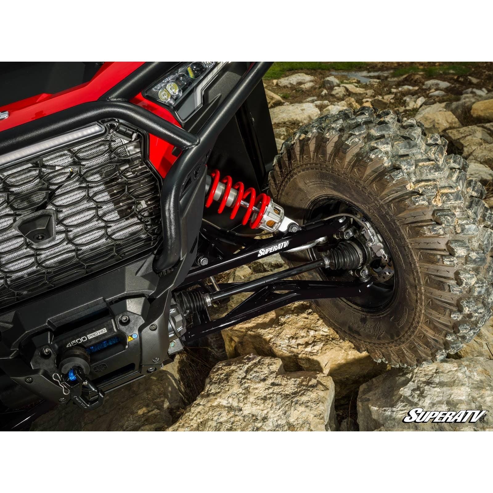 Polaris RZR XP High Clearance A-Arms (Black) | SuperATV