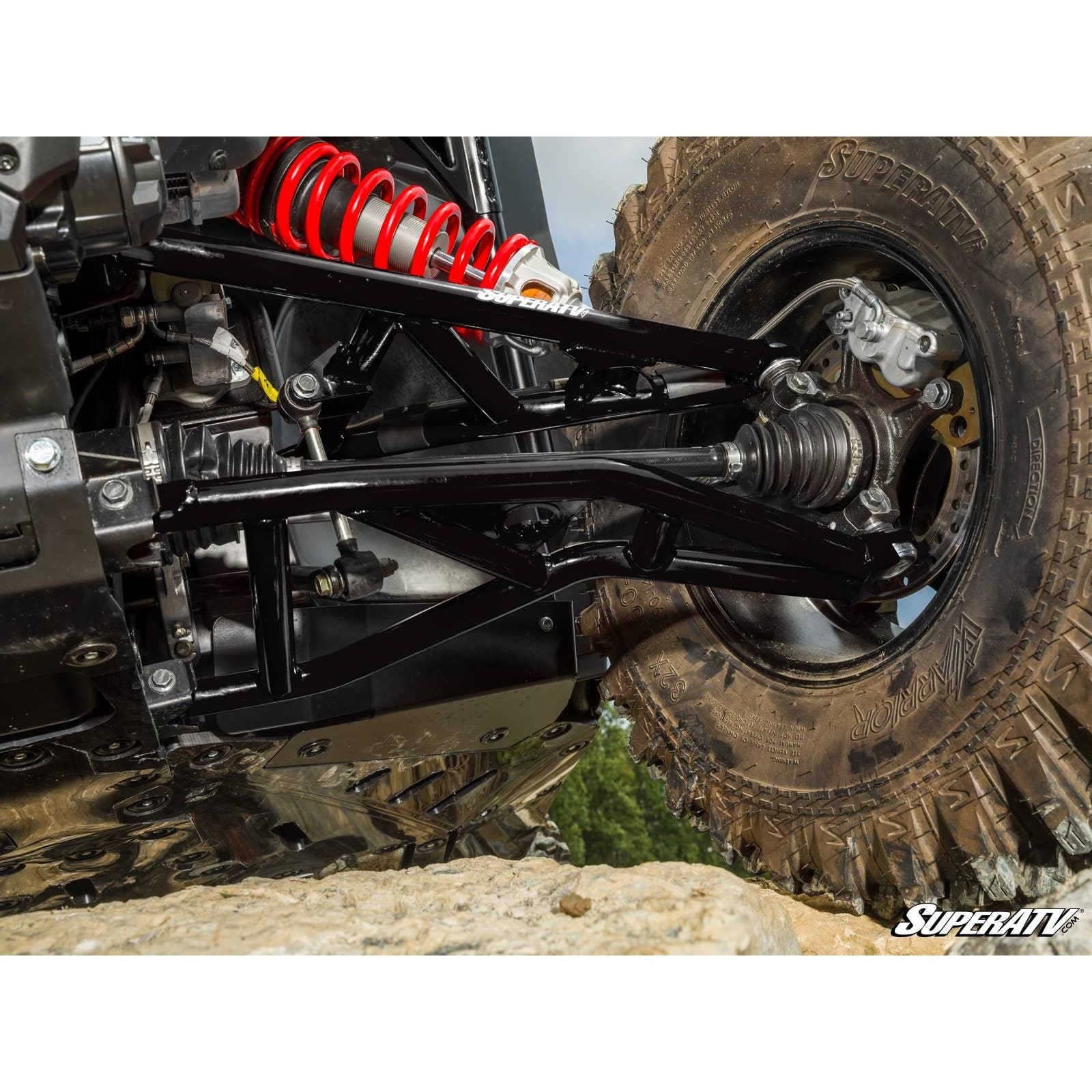 Polaris RZR XP High Clearance A-Arms (Black) | SuperATV