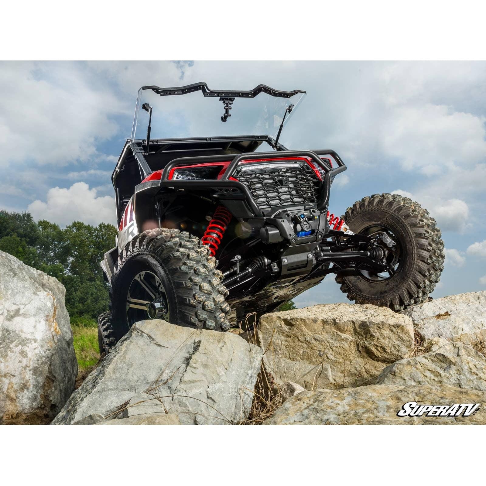 Polaris RZR XP High Clearance A-Arms (Black) | SuperATV