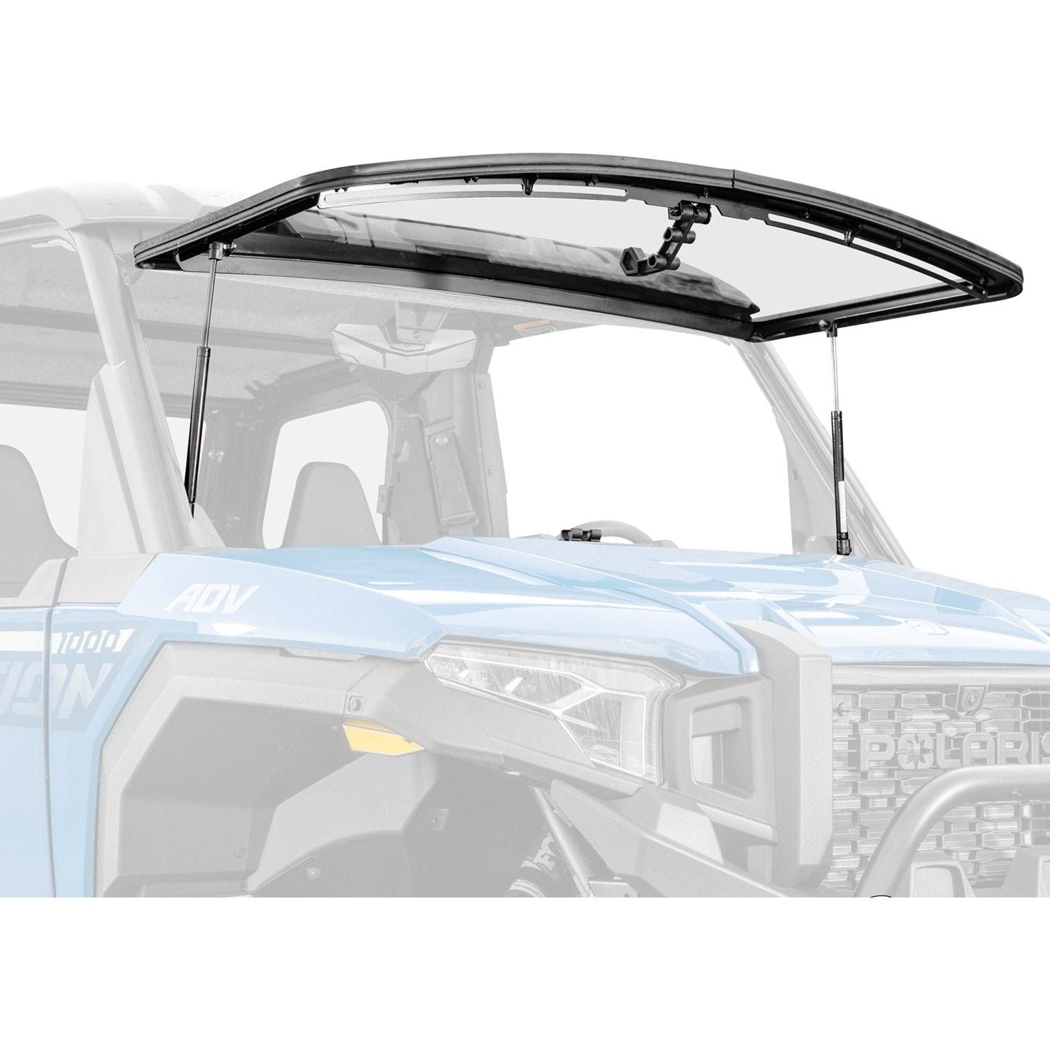 Polaris Xpedition Scratch Resistant Flip Windshield | SuperATV