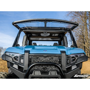 Polaris Xpedition Scratch Resistant Flip Windshield | SuperATV