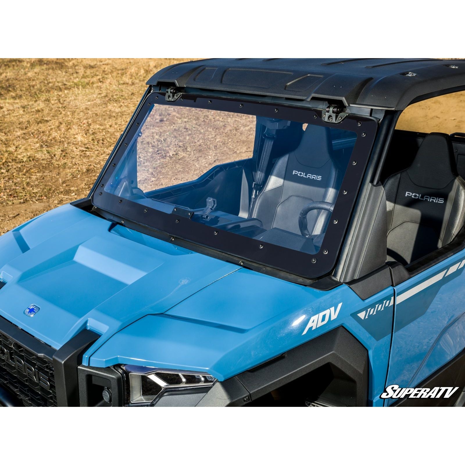 Polaris Xpedition Scratch Resistant Flip Windshield | SuperATV