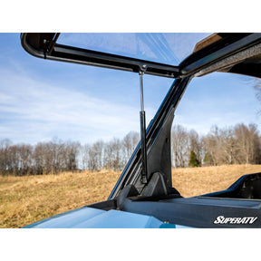 Polaris Xpedition Scratch Resistant Flip Windshield | SuperATV