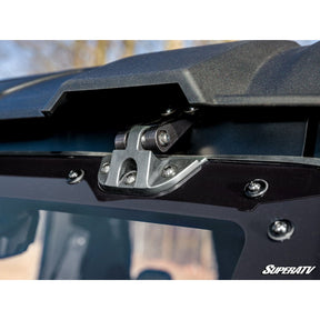 Polaris Xpedition Scratch Resistant Flip Windshield | SuperATV