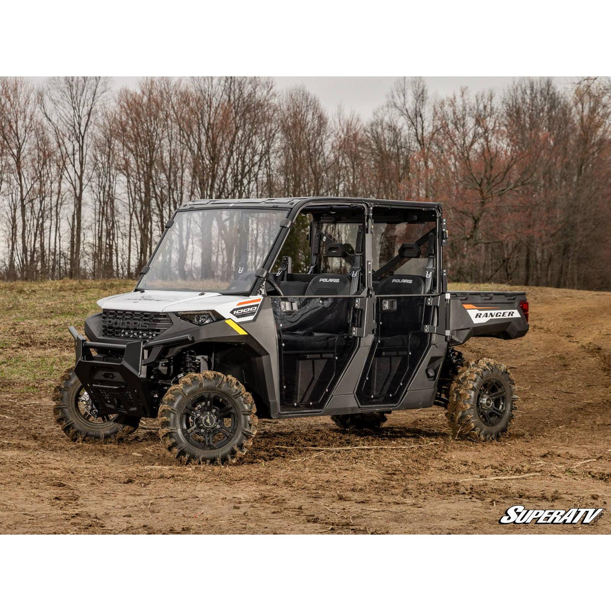 Polaris Ranger Crew 1000 Convertible Cab Enclosure Doors | SuperATV