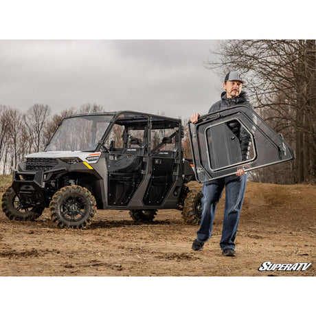 Polaris Ranger Crew 1000 Convertible Cab Enclosure Doors | SuperATV