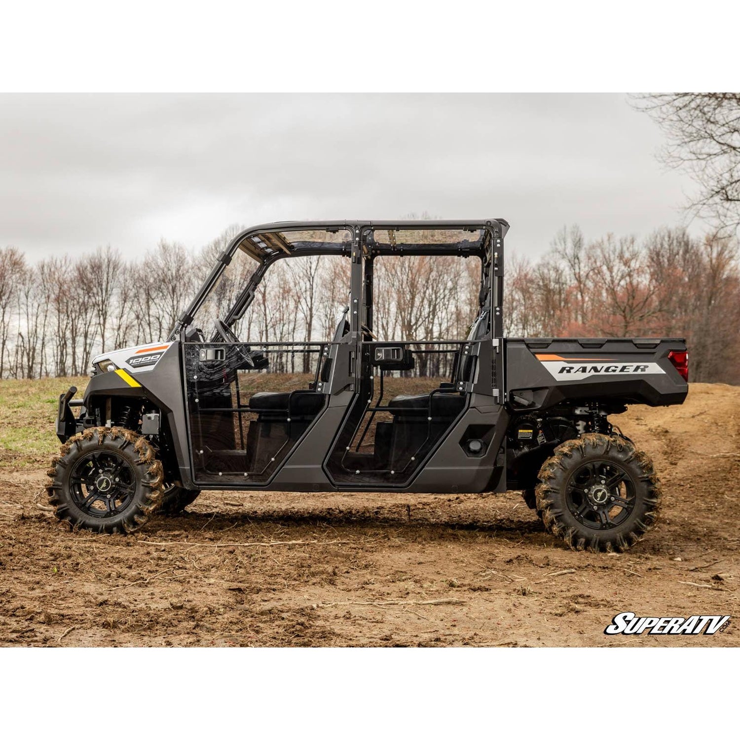Polaris Ranger Crew 1000 Convertible Cab Enclosure Doors | SuperATV